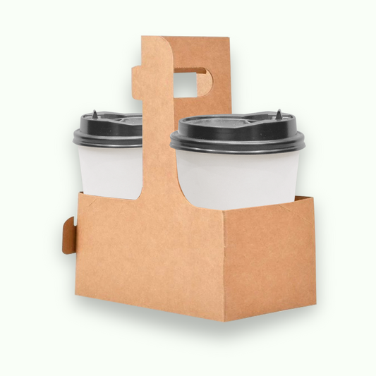 Kraft Coffee Carrier Coffee Holder